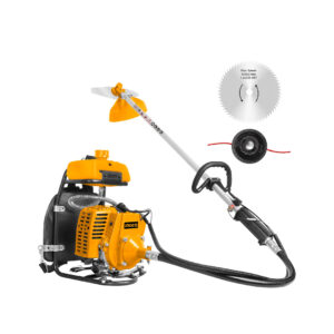 Gasoline grass trimmer and bush cutter