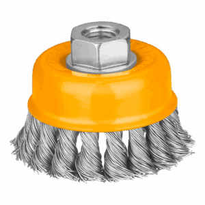 Wire cup brush