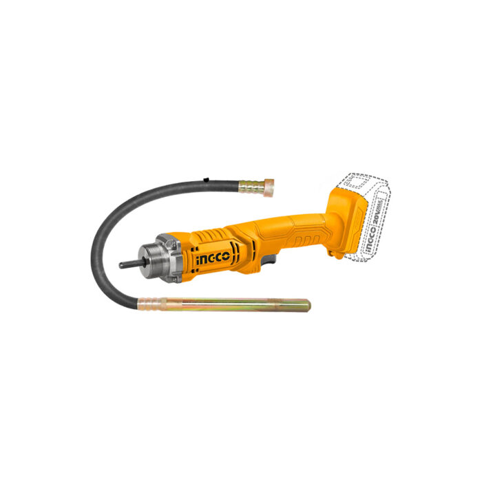 Cordless concrete vibrator