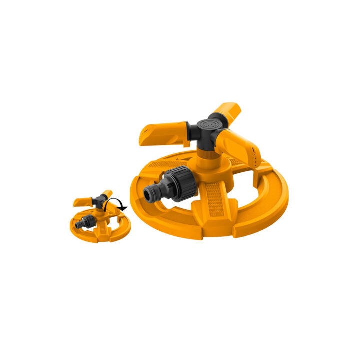 Plastic 3 arm rotatory sprinkler