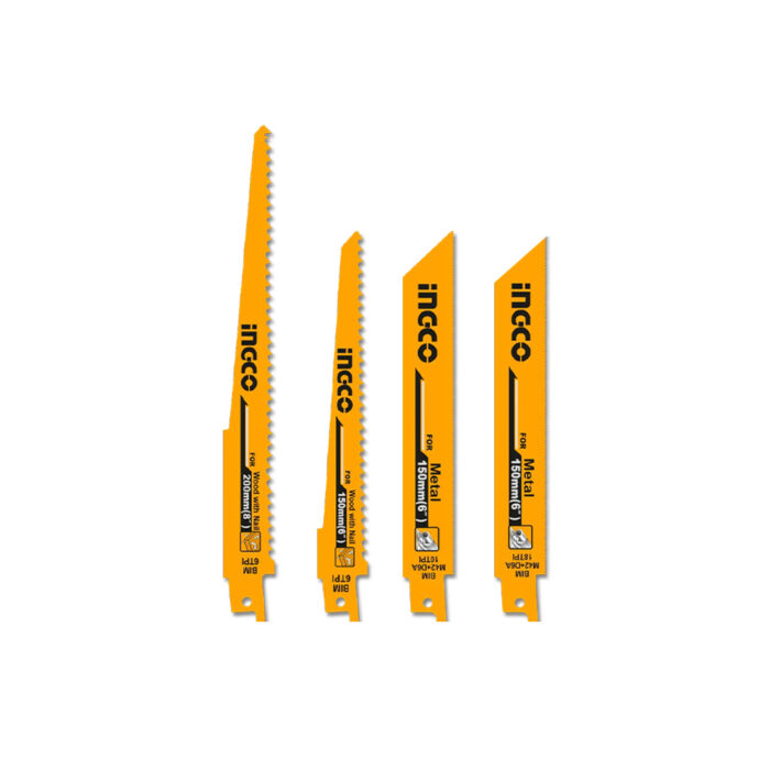 Reciprocating saw blades set