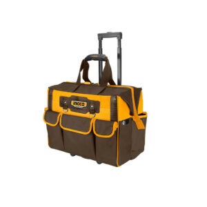 Rolling rigid tool bag